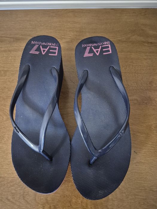 Japonki granatowe armani r.39