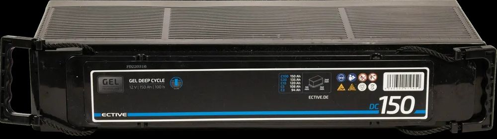 Аккумулятор гелевый ECTIVE DC 150 GEL Slim