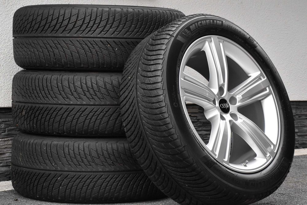 KOŁA ZIMOWE OEM AUDI A8 D5 A8 D4 Q3 SQ3 83A 83H 19" Michelin AO 2023r 7mm 100% ORYGINAŁ