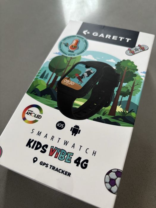 Smartwatch GARETT KIDS VIBE 4G GPS tracker!