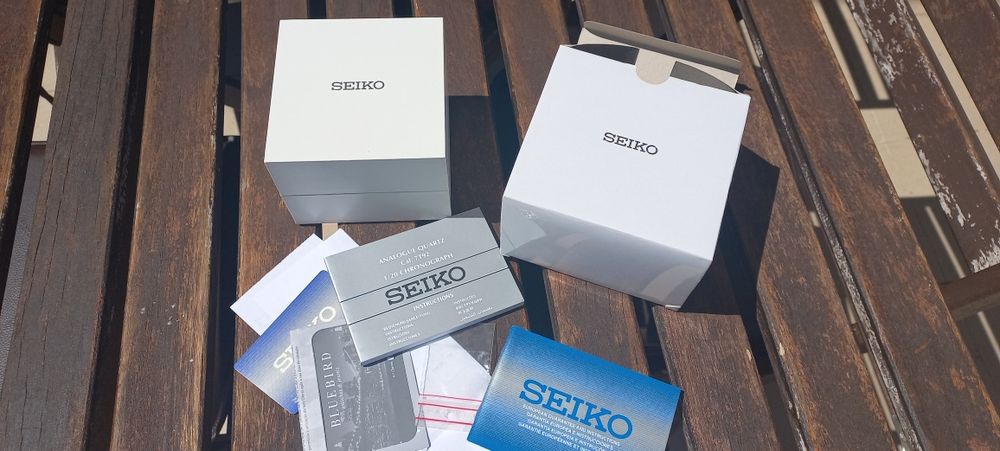 Relógio Cronógrafo Seiko original 7T92