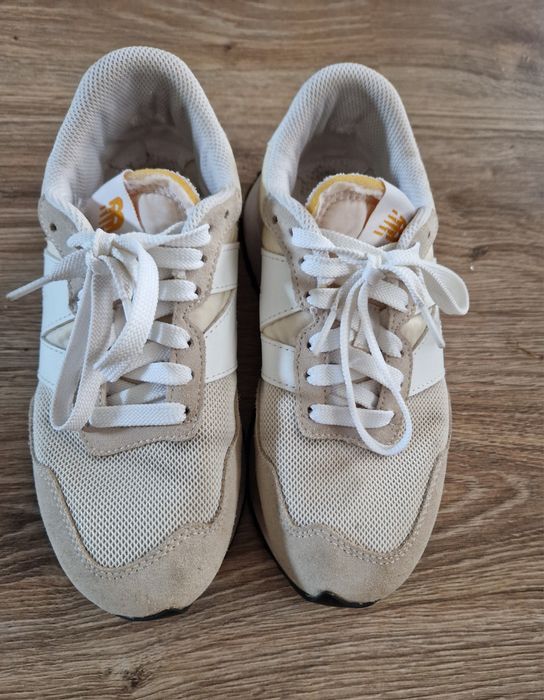 Buty sneakersy New Balance 237 WS237FC beżowy rozmiar 36,5