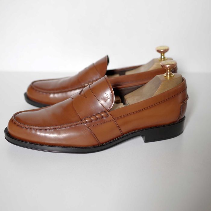 Лофери Tods Penny Loafers 45 розмір шкіра літо оригінал ідеальний стан