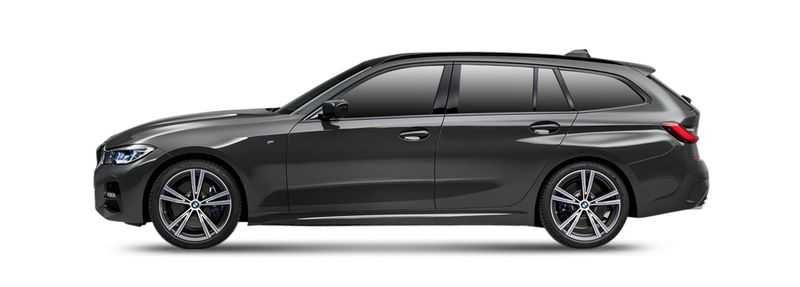 Bagażnik dachowy BMW 3 seria G21 kombi 2020 do 2024 relingi bazowy