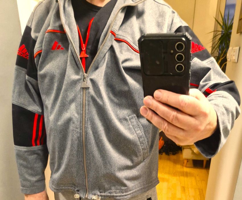 Adidas, męski komplet dresowy, spodnie i bluza z kapturem