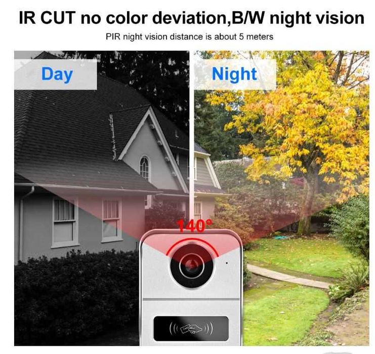 Дверний дзвінок Камера WiFi Tuya Smart 1080P