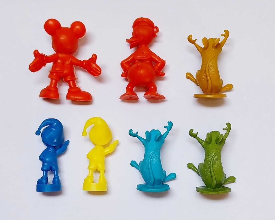 Bonecos monocromáticos Disney, Noddy, Ratatouille