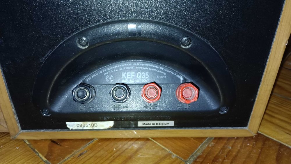 KEF Q35 Pair of Hi-Fi Floorstanding Speakers with Uni-Q Technology, 100W64332101798145121