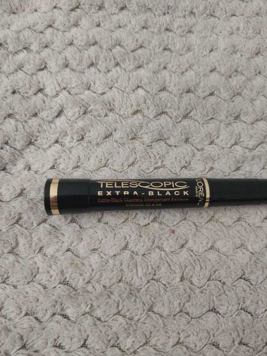 L'Oreal Telescopic Extra-Black - Tusz do rzęs wydłużający Carbon Black - NOWY