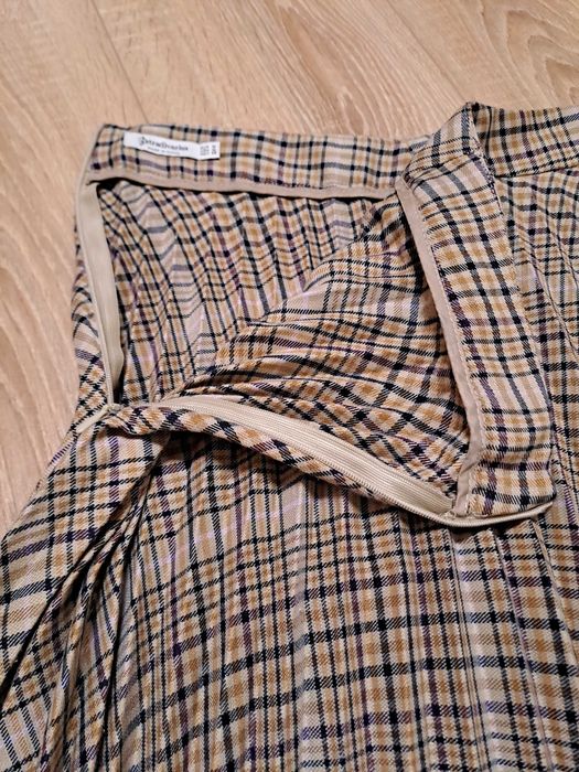 Saia plissada Stradivarius M