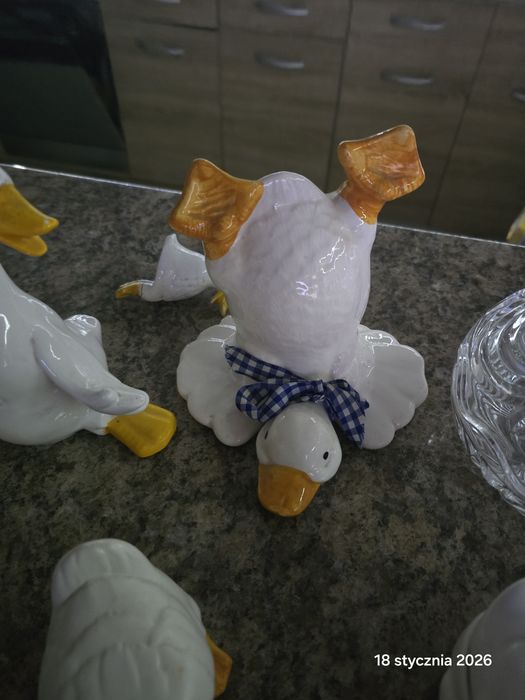 Zestaw kaczek ozdoba