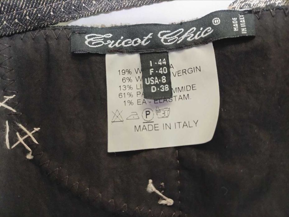 Для джинсів чи спідниці пояс-тюрбан ericot ehic -Італія