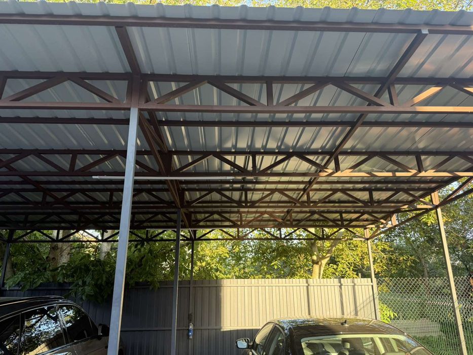 Монтаж піднавісів та інших металоконструкцій під ключ