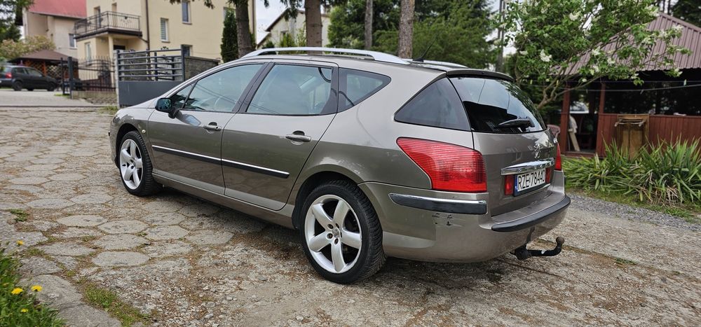 Peugeot 407 sw 2.0hdi panorama alu 18cali! Okazja!