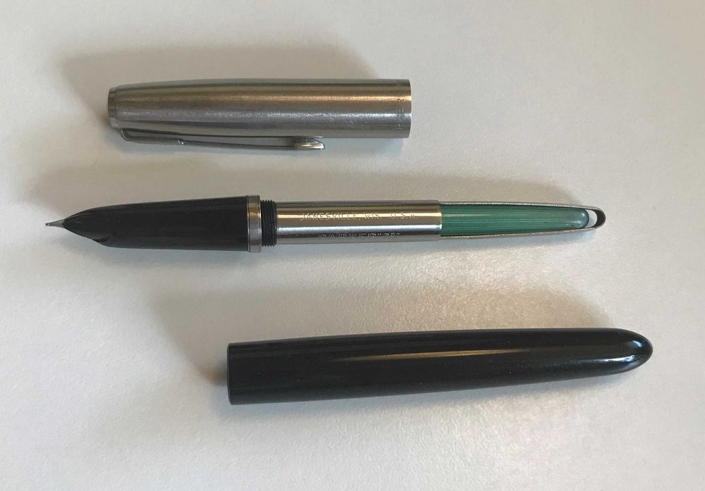 Caneta tinta permanente vácuo - PARKER SUPER "21" - Aprox. 1953/1965