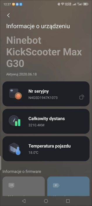 Hulajnoga Ninebot g30max