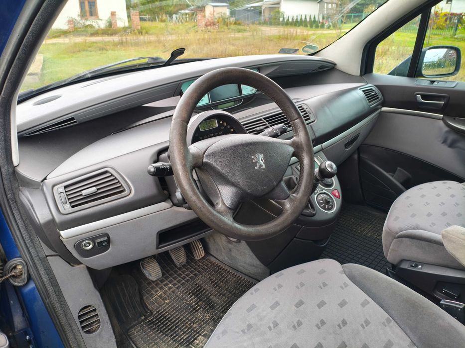 PEUGEOT 807 2.2 B + Gaz 2003 zarejestrowany , sprawny bogate wyp.