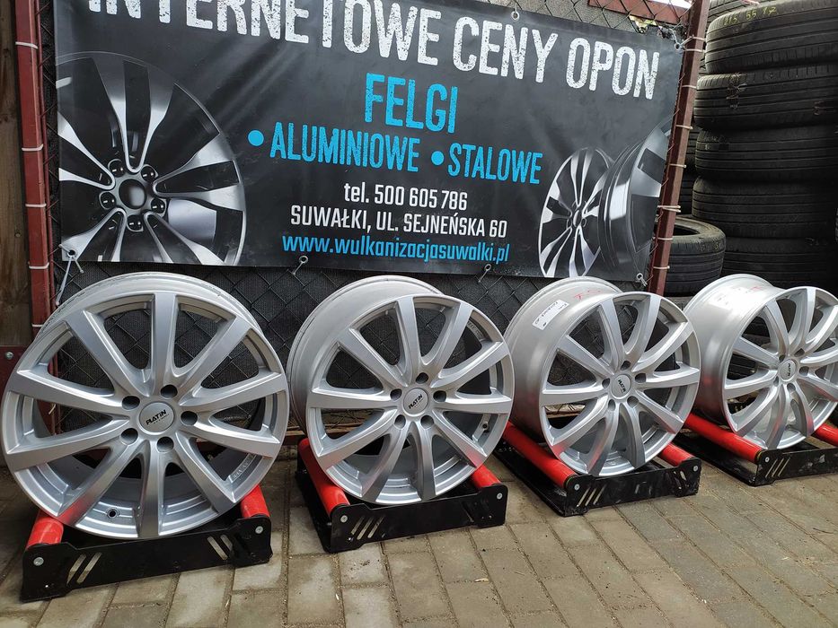4x felgi alu R18 5x112 Audi A3 A4 A6 Q3 Q5 Vw Passat Arteon Skoda MG