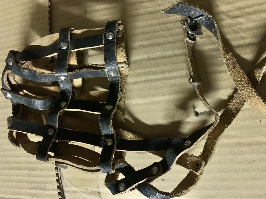 Намордник кожаний для собак СССР