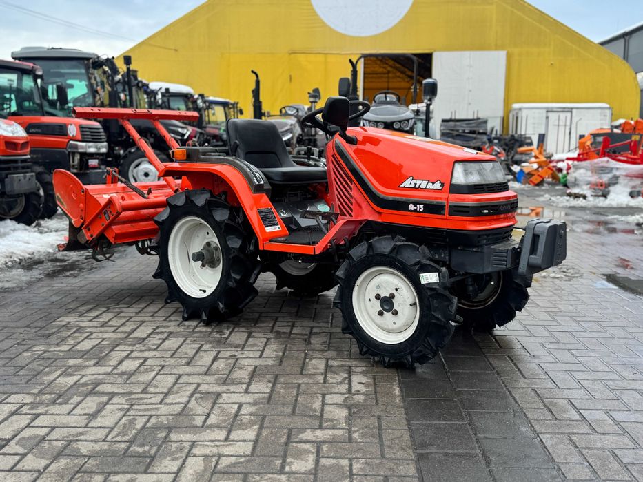 Японський трактор/мінітрактор KUBOTA ASTE13!13к.с.!4х4!ФРЕЗА!мінітрак