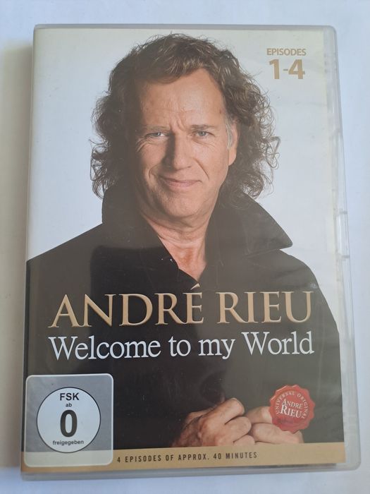 Andre Rieu - "Witam w moim świecie 1-4" - dokumentalny DVD - NOWY