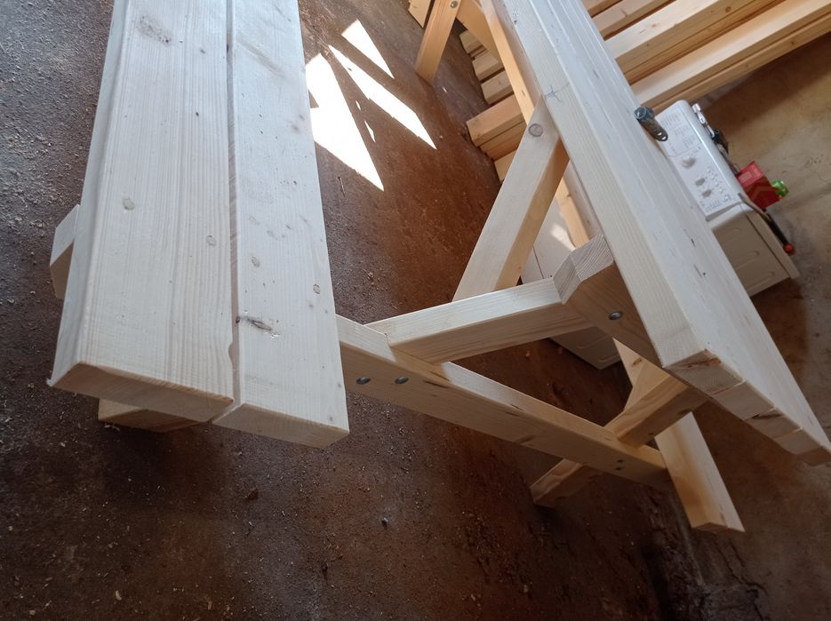 Ławostół komplet ogrodowy