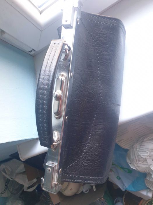 torba kuferek skórzany