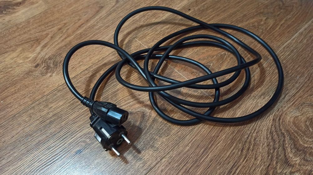 Kabel przewód zasilający do komputera drukarki monitora TV 300 cm