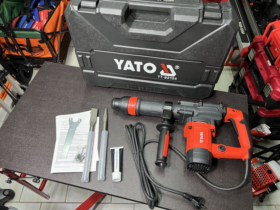 Отбойный молоток YATO YT-82134 SDS-Max 20 Дж 1500 Вт