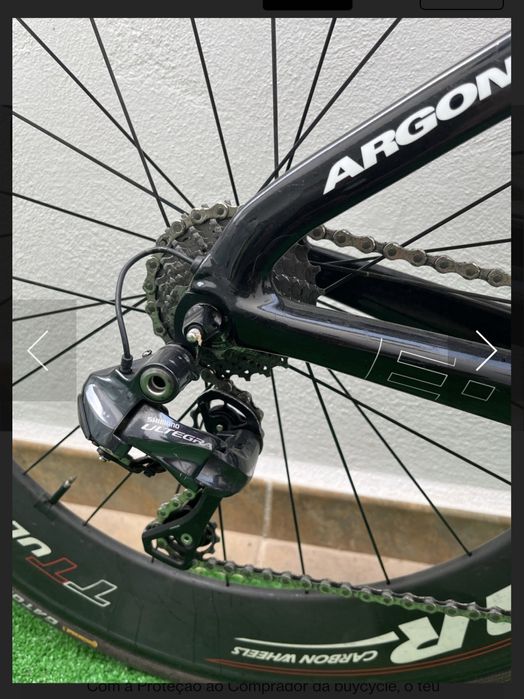 Bicicleta TT Triatlo Contra relogio Argon 18 E-119 Tri+