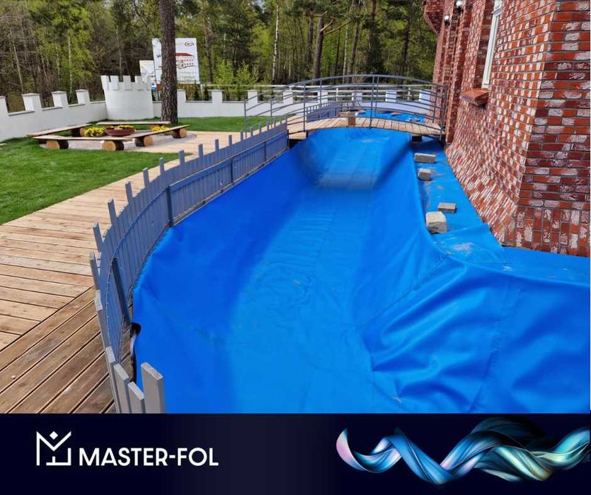 FOLIA PVC 1,00 mm CZARNA – Płachta zgrzewana na wymiar | OCZKA WODNE | STAWY | ZBIORNIKI