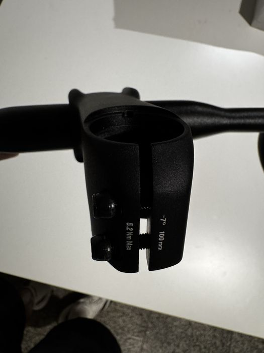 Guiador bontrager comp com avanço (novo)