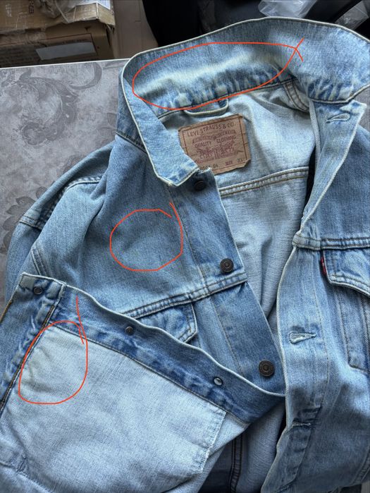 Джинсова куртка Levis trucker jacket