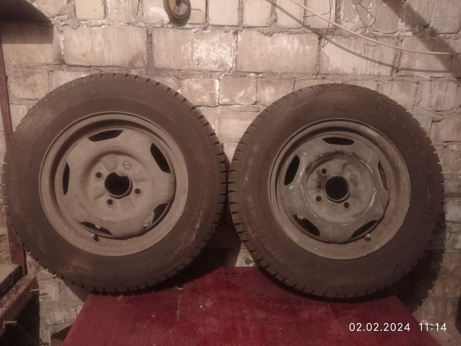 Комплект резины с дисками.