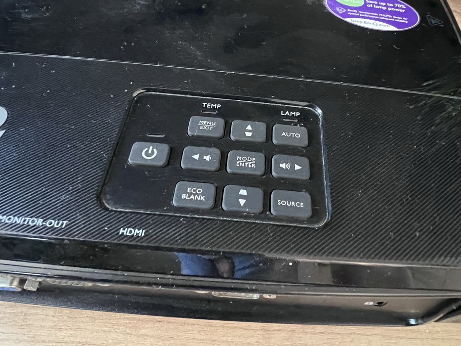 Benq projektor czarny