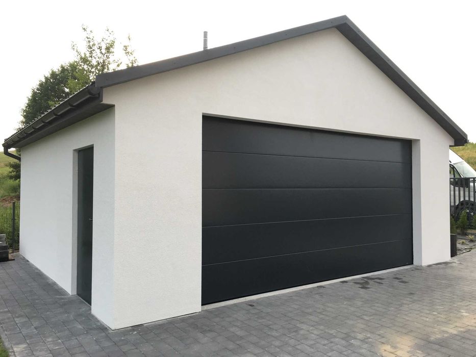 Garaż szkieletowy dwustanowiskowy 35m2 - Johny House