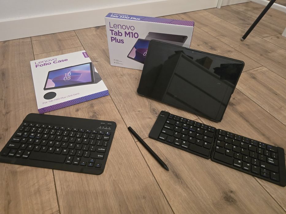 Lenovo Tab M10 Plus (3rd Gen) TB128XU  LTE sim gsm + mnóstwo akcesorii