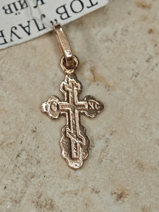 Золотой крестик 583-585, золотий хрестик