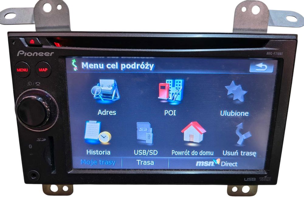 Radio Samochodowe Radioodtwarzacz Pioneer AVIC-F710BT