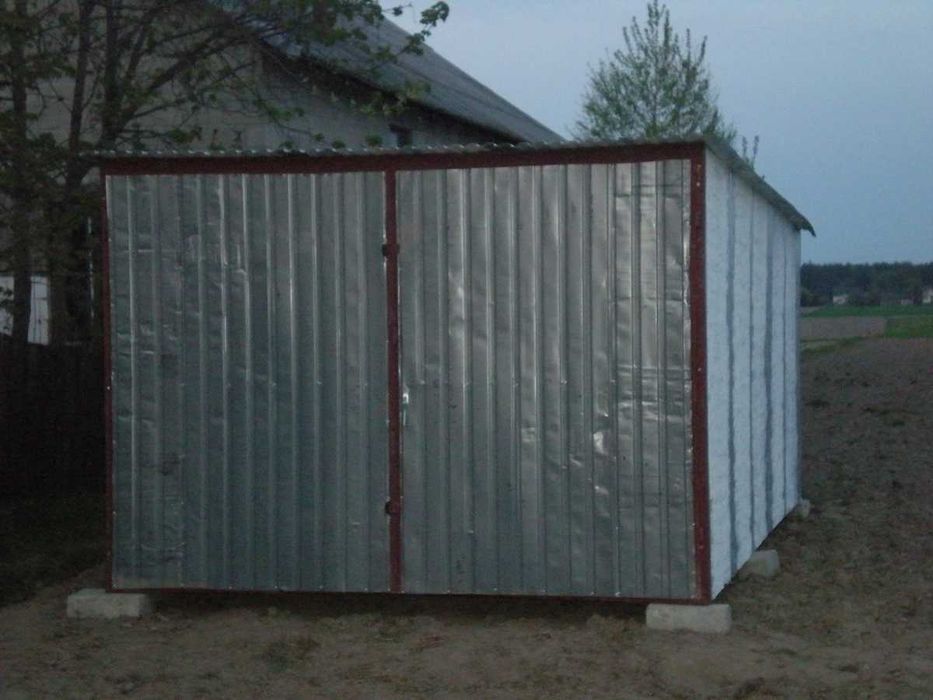 TRANSPORT i montaż cała POLSKA 3x5 III gatunek blachy garaże blaszane