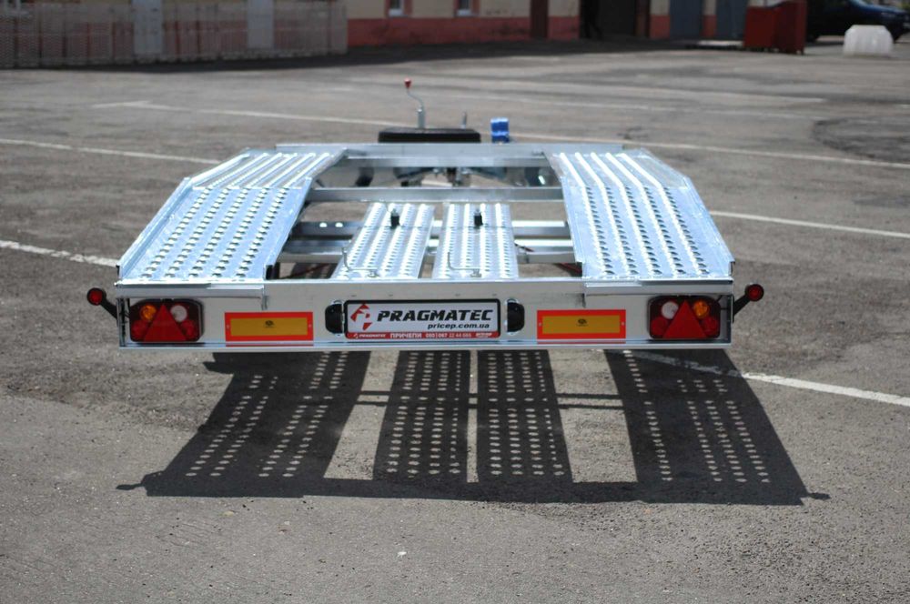 Лавета, лафет, прицеп для перевозки автомобиля PRAGMATEC, автовоз