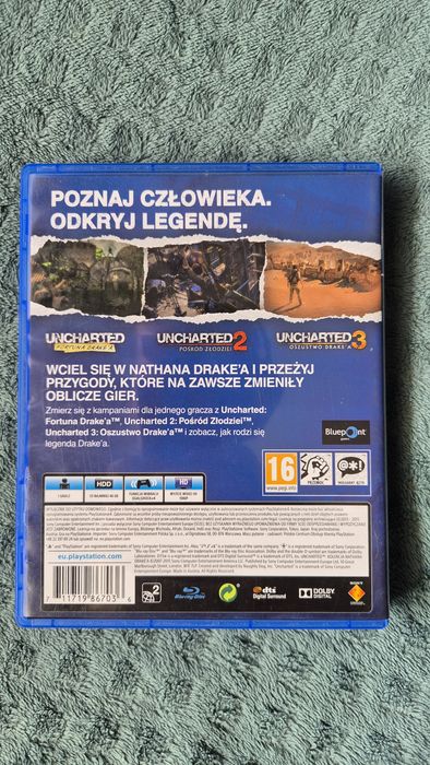 Uncharted kolekcja nathana drake’a PS4