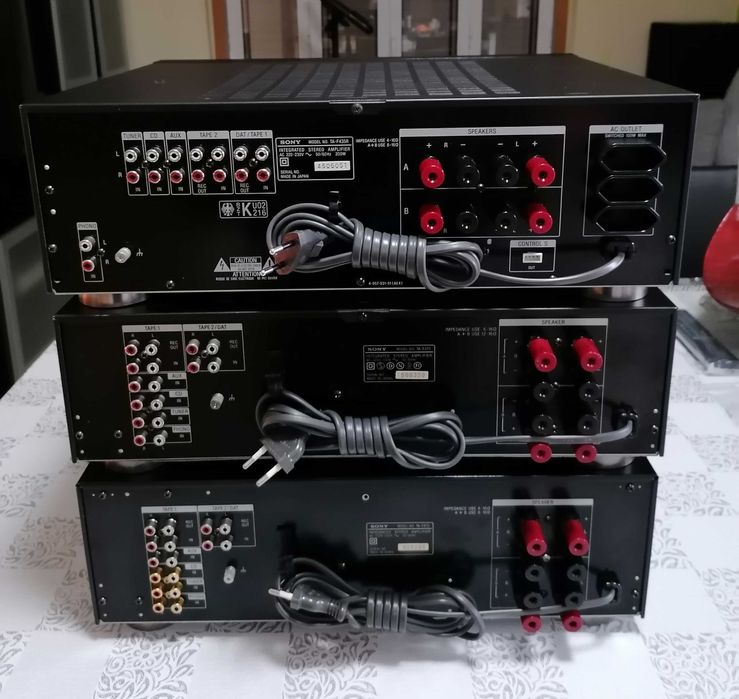 Amplificadores da Sony TA-F470 + TA-F435R+ TA-F270 Em Excelente Estado