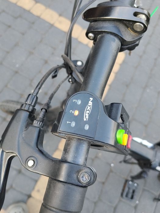 Rower elektryczny skladany