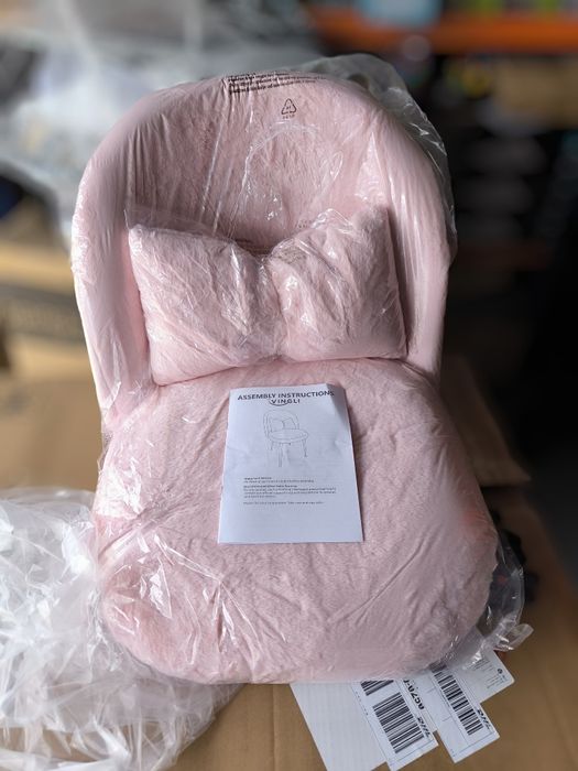 Vanity chair urocze krzesło fotel biurowy akcentowy  mega stylowy