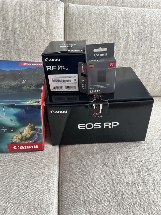 Canon RP + 50mm + 2baterias