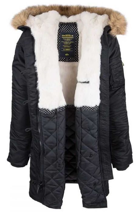 Куртка Alpha Industries Elyse Black / Maroon