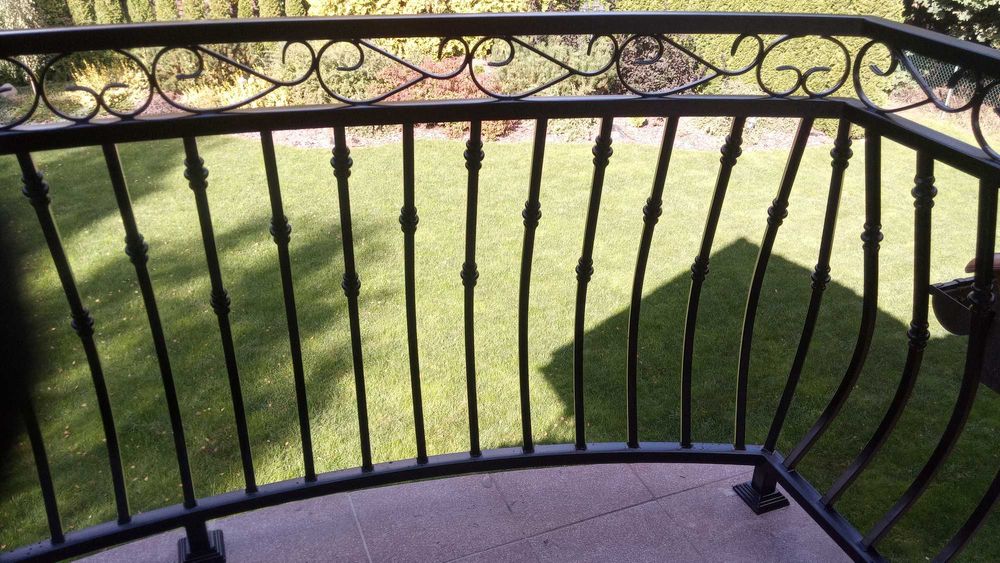 Balustrada kuta piękna wzór BB5 na wymiar każdy kolor barierka