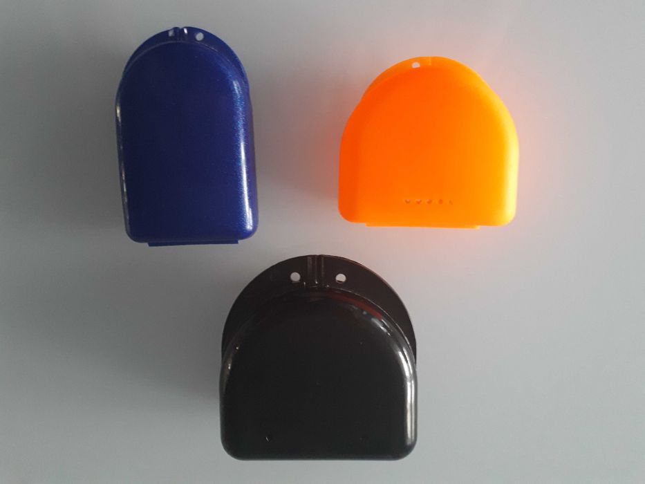 Pudełka na aparat ortodontyczny x3 sztuki