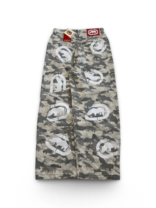 Широкі Джинси Ecko Unltd X BERSHKA колаборація Super Baggy Fit